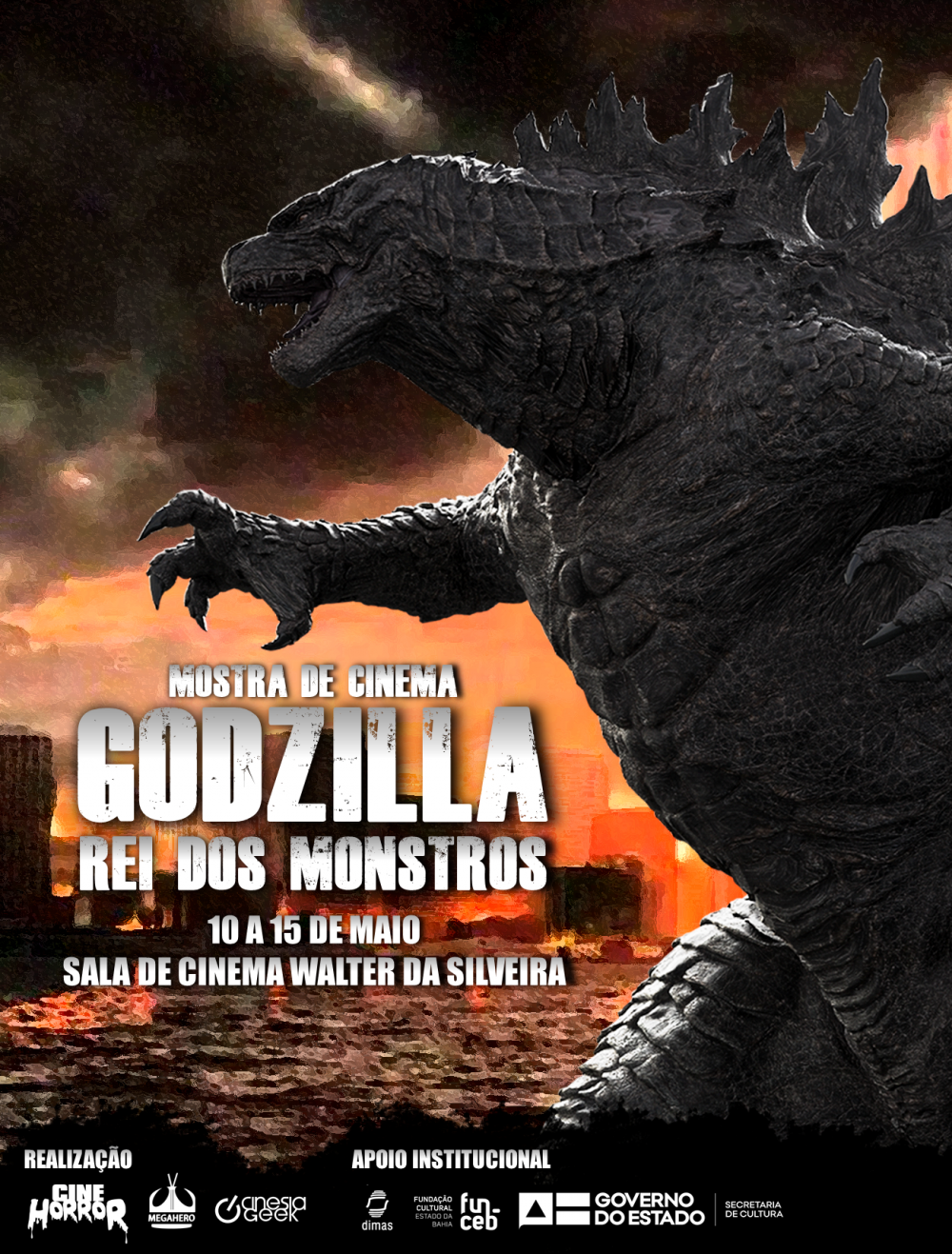 Godzilla 2014: com vocês, o filme do rei dos monstros feito nos EUA